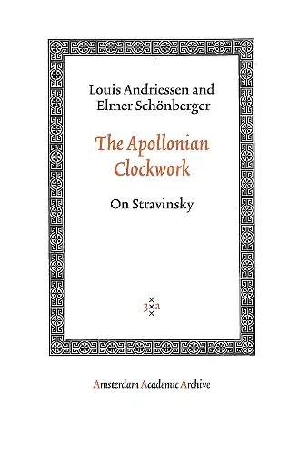 The Apollonian Clockwork cover