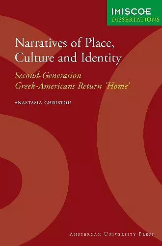 Narratives of Place, Culture and Identity cover