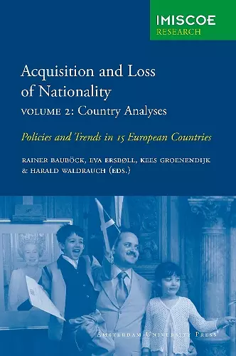 Acquisition and Loss of Nationality|Volume 2: Country Analyses cover