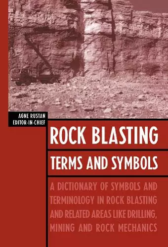 Rock Blasting Terms and Symbols cover