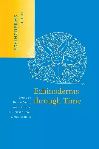 Echinoderms Through Time cover