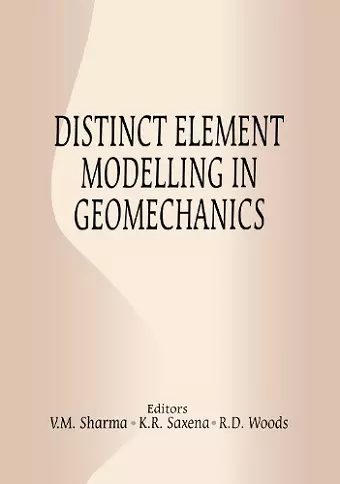 Distinct Element Modelling in Geomechanics cover