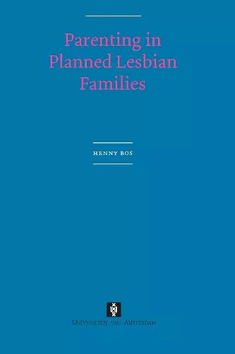 Parenting in Planned Lesbian Families cover