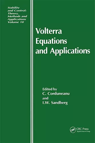 Volterra Equations and Applications cover