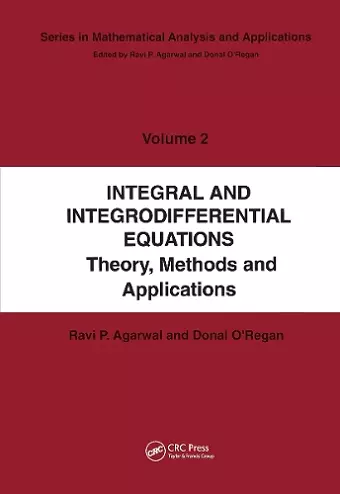 Integral and Integrodifferential Equations cover