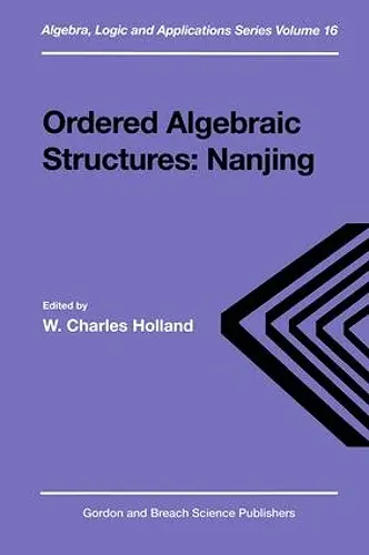 Ordered Algebraic Structures cover