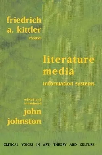 Literature, Media, Information Systems cover