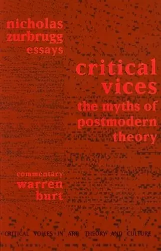 Critical Vices cover