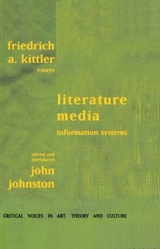 Literature, Media, Information Systems cover