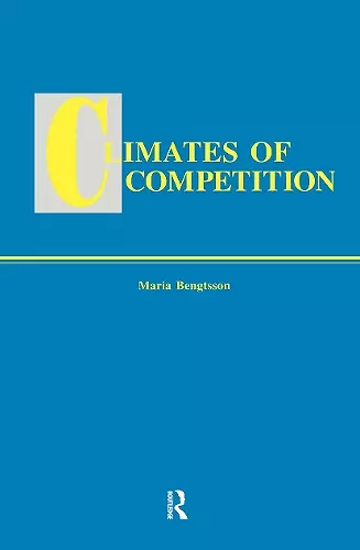 Climates of Global Competition cover