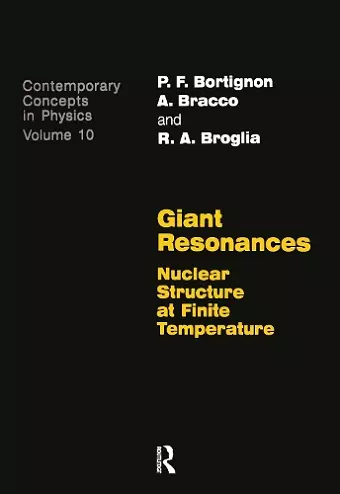 Giant Resonances cover