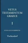 Vetus Testamentum Graece 1/3 cover