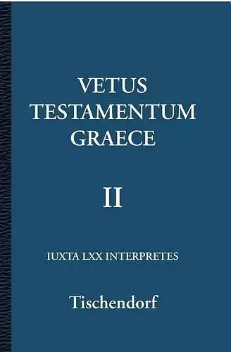 Vetus Testamentum Graece II 2/3 cover