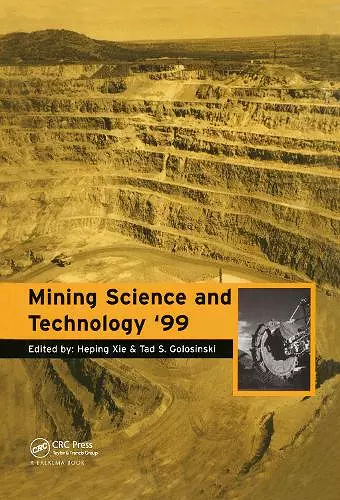 Mining Science and Technology 1999 cover