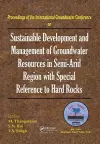 Sustainable Development and Management of Groundwater Resources in Semi-Arid Regions with Special Reference to Hard Rocks cover