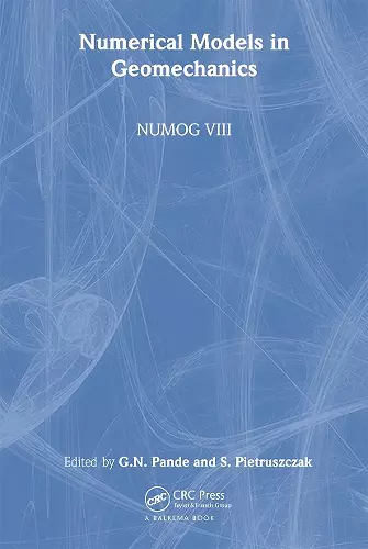 Numerical Models in Geomechanics cover