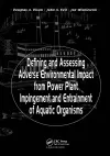 Defining and Assessing Adverse Environmental Impact from Power Plant Impingement and Entrainment of Aquatic Organisms cover