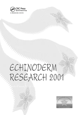 Echinoderm Research 2001 cover