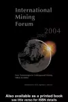 International Mining Forum 2004, New Technologies in Underground Mining, Safety in Mines cover