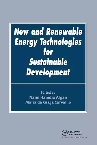 New and Renewable Energy Technologies for Sustainable Development cover