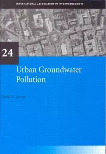 Urban Groundwater Pollution cover