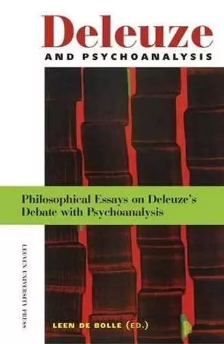 Deleuze and Psychoanalysis cover