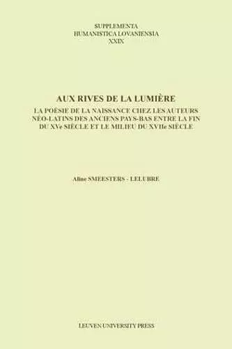 Aux rives de la lumière cover