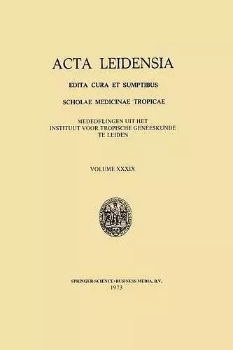 Acta Leidensia cover