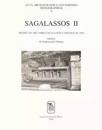 Sagalassos II cover