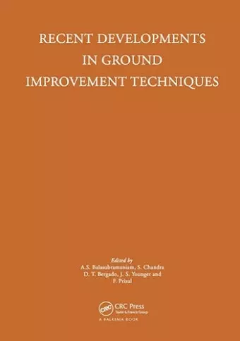 Recent Developments in Ground Improvement Techniques cover