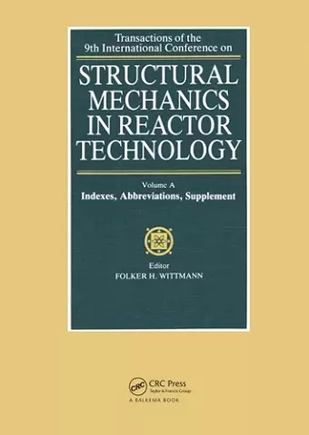 Structural Mechanics in Reactor Technology cover