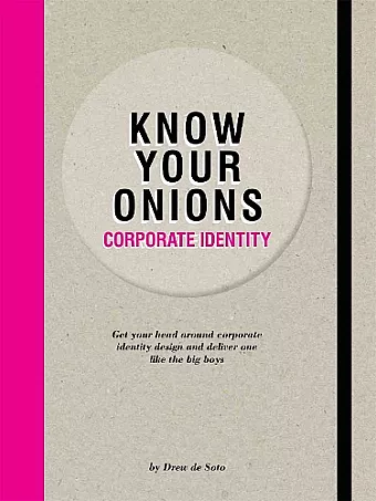 Know Your Onions - Corporate Identity cover