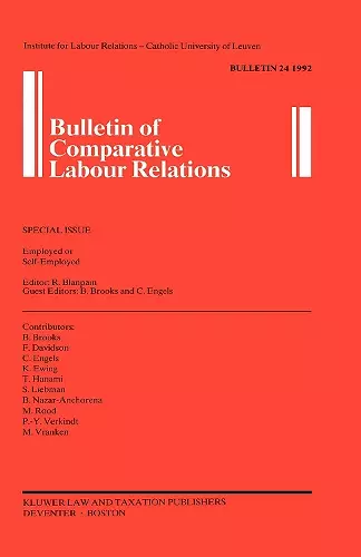 Bulletin of Comparative Labour Relations cover