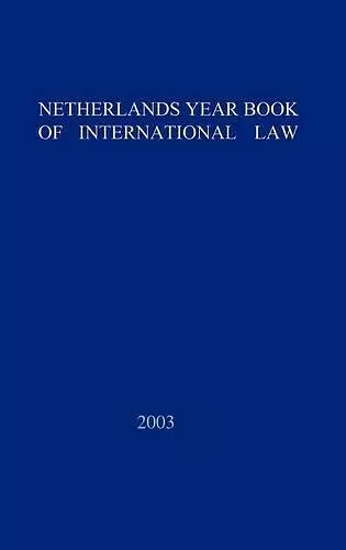 Netherlands Yearbook of International Law - 2002 cover