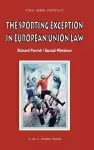 The Sporting Exception in European Union Law cover