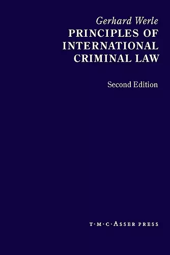 Principles of International Criminal Law cover