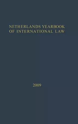 Netherlands Yearbook of International Law - 2009 cover
