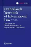 Netherlands Yearbook of International Law 2012 cover