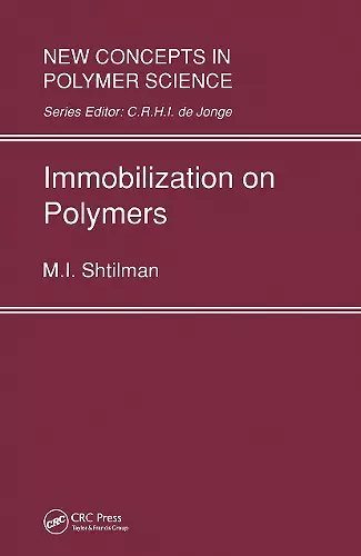 Immobilization on Polymers cover