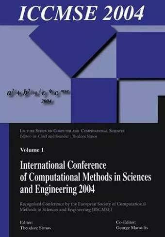 International Conference of Computational Methods in Sciences and Engineering (ICCMSE 2004) cover