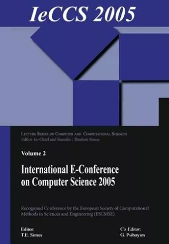 International e-Conference on Computer Science (IeCCS 2005) cover
