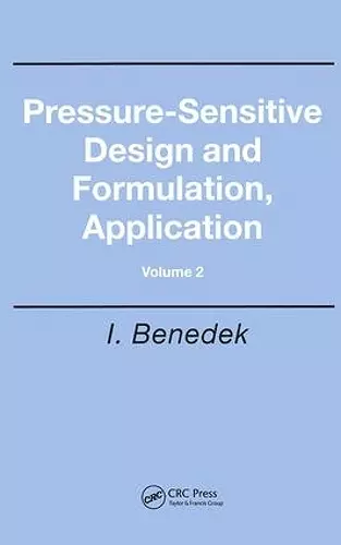 Pressure-Sensitive Design and Formulation, Application cover