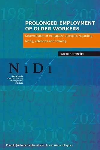 Prolonged Employment of Older Workers cover