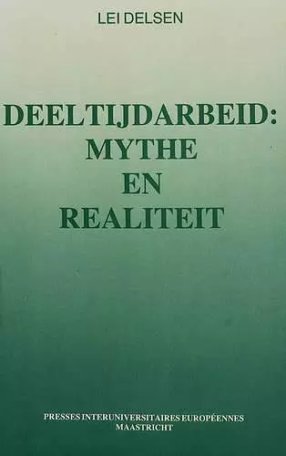 Deeltijdarbeid: Mythe & Real. cover