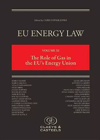 EU Energy Law, Volume XI: The Role of Gas in the EU's Energy Union cover