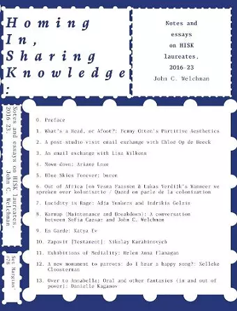 Homing In, Sharing Knowledge cover