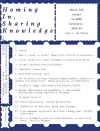 Homing In, Sharing Knowledge cover