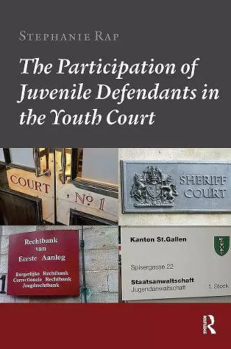 The Participation of Juvenile Defendants in the Youth Court cover
