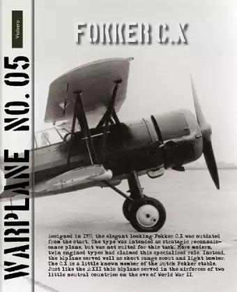 Fokker C.X cover