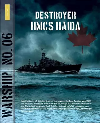 Destroyer HMCS Haida cover